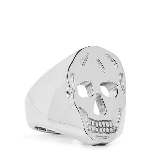 ALEXANDER MCQUEEN - Men's Alex Silver Skull Signet Ring