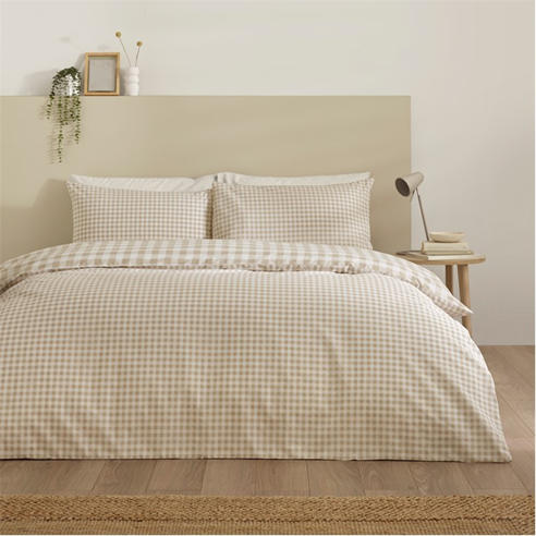 Catherine Lansfield - Bamford Gingham Check Duvet Cover Set