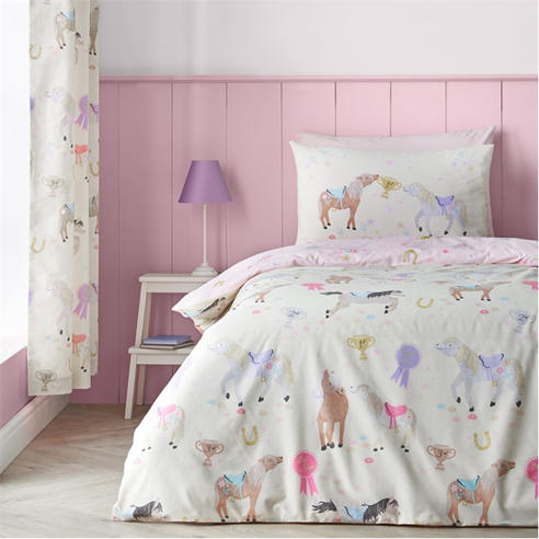Catherine Lansfield Kids - Happy Horses Duvet Cover Set