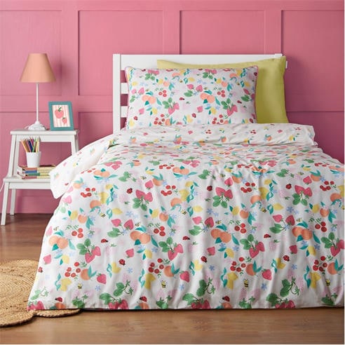 Catherine Lansfield Kids - Fruity Friends Duvet Cover Set