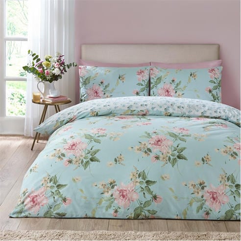 Catherine Lansfield - Avebury Floral Duvet Cover Set