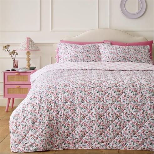 Cath Kidston - Pearly Queen Ditsy Bedspread