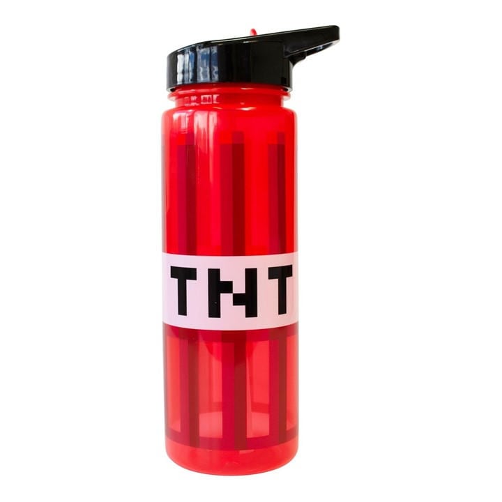Minecraft Unisex Kids Multi Sipper Water Bottle - 750Ml