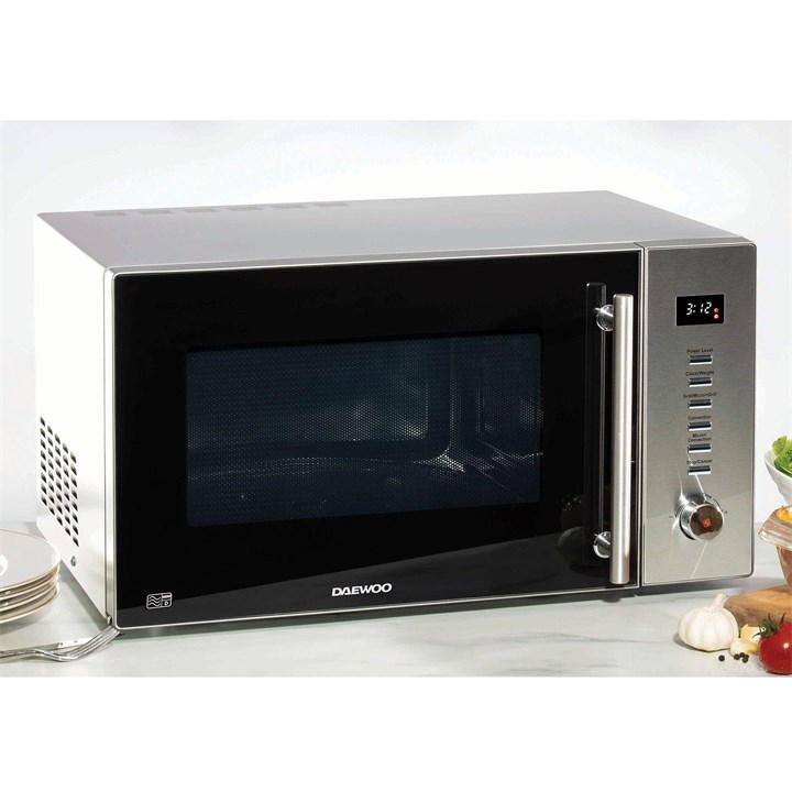 Silver - Daewoo Electricals - 30L Combi-Microwave Oven With Grill