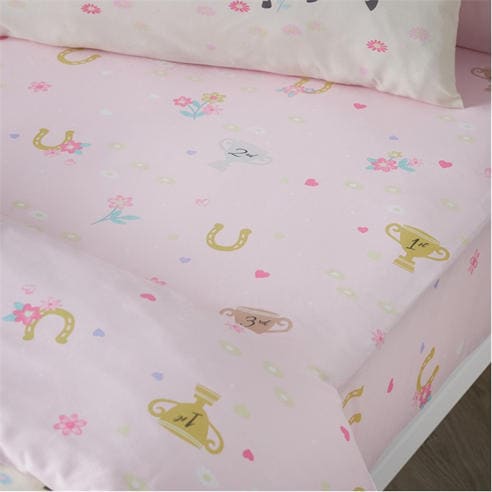 Catherine Lansfield Kids - Happy Horses Flat and Fitted Sheets