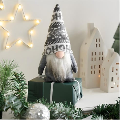 The Spirit Of Christmas - Gonk Ornament 54 grey one size