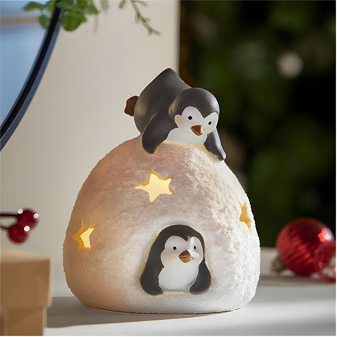 The Spirit Of Christmas - Igloo Ornament 54 Penguin One Size