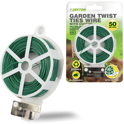 Dekton - Dekton 50M Garden Twist Tie