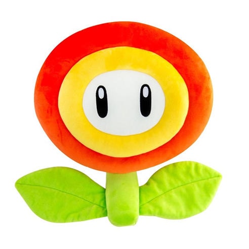 Super Mario - Fire Flower Mega Plush