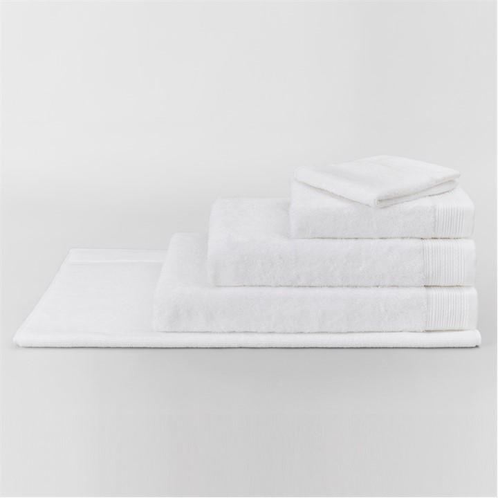 Sheridan Unisex White Belford Cotton Towels Hand Towel