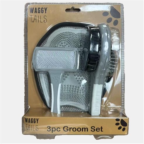 Waggy Tails - 3pc Groom Set