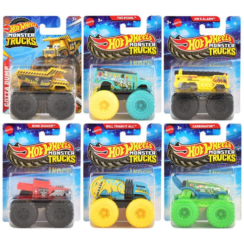 Hot Wheels - Kids' Monster Trucks 1:70 Scale Toy Car