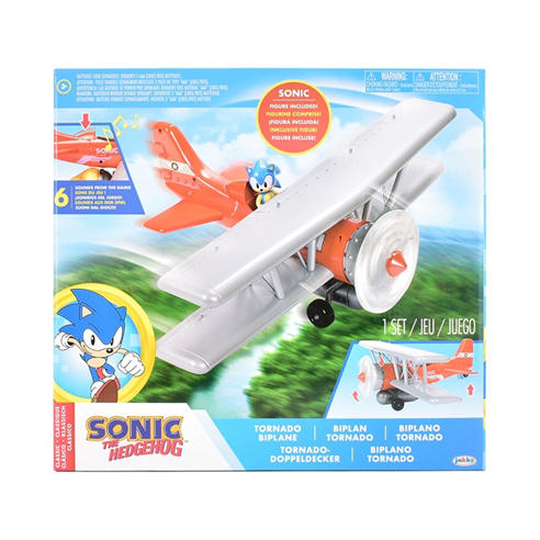Sonic the Hedgehog - 2.5 Biplane Playset
