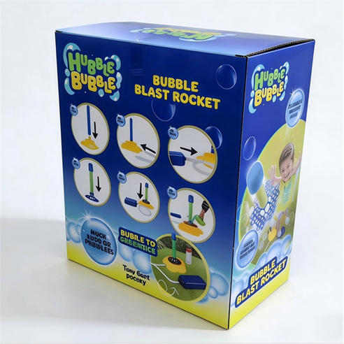Hubble Bubble - Bubble Rocket Toy