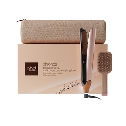 GHD - ghd Chronos Hair Straightener Festive Gift Set in Cashmere Beige