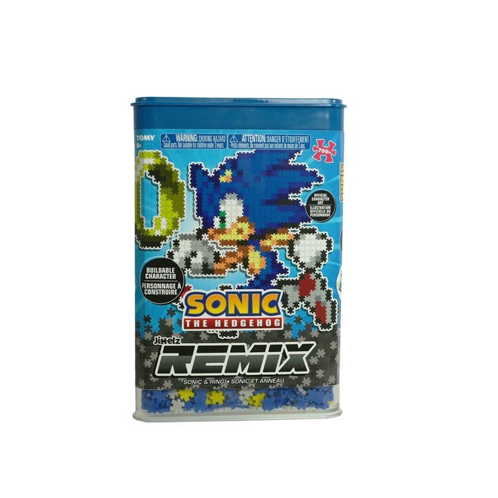 Sonic the Hedgehog Remix and Coin Puzzle Make Your Own Toys - Multi