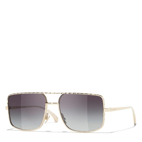 CHANEL - CHANEL F METAL AVIATOR SG