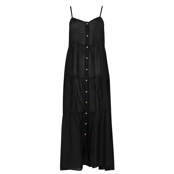 Black - Polo Ralph Lauren - Polo Ralph Lauren Quinn Maxi Dress Womens