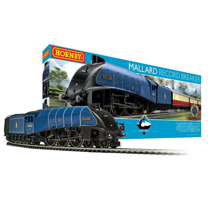 Hornby Mallard Record Breaker Train Set - Era 3 - None