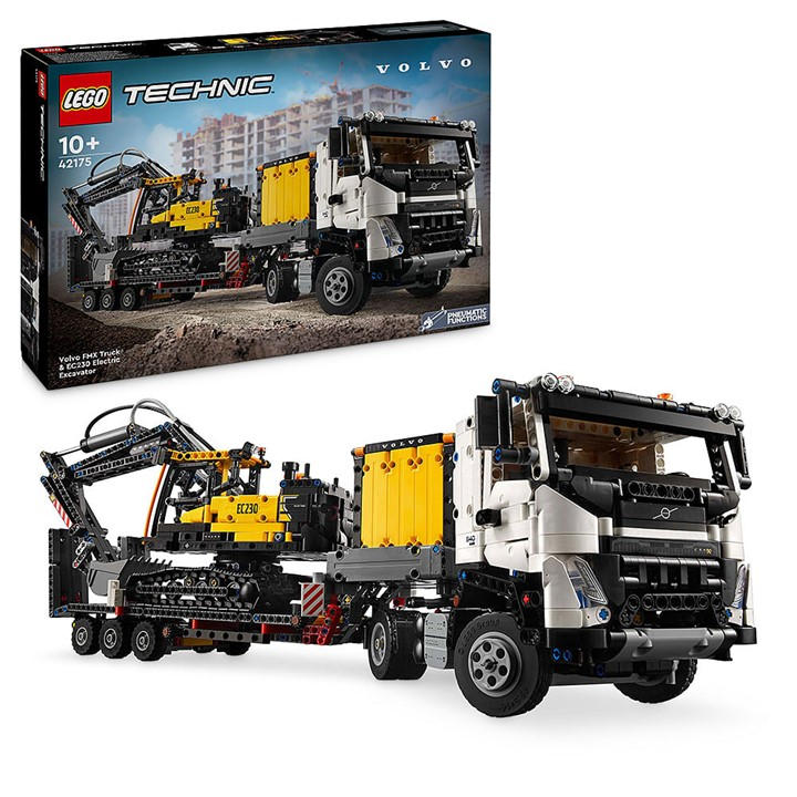 LEGO GAME LEGO Technic 42175 Volvo FMX Truck EC230 Excavator - None