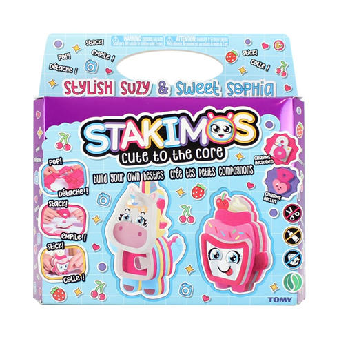 Tomy - Stakimos 2pk - Stylish Suzy & Sweet Sophia