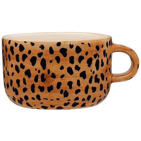 ANNA + NINA - Anna Leopard Cappuccino Mug