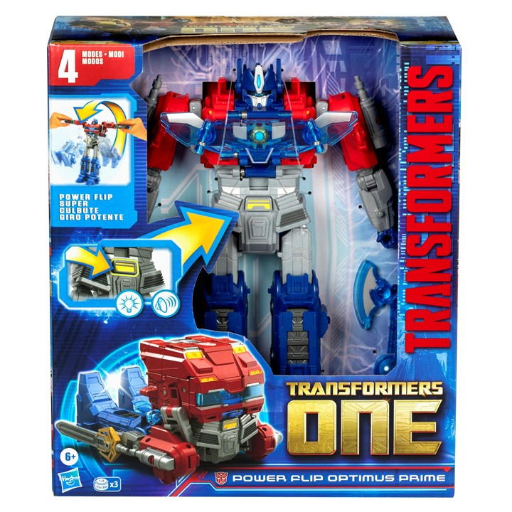 Transformers Power Flip Admiral - Multi