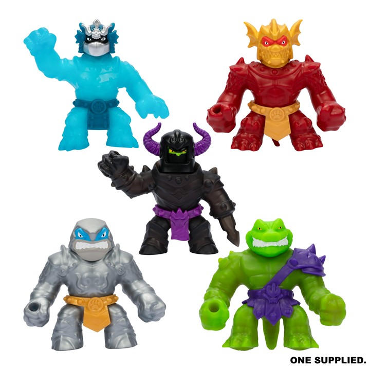 Heroes of Goo Jit Zu Strikers 10 Action Figures - Multi