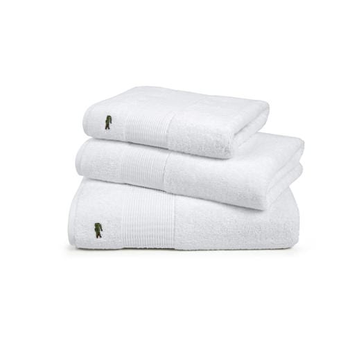 Lacoste - LeCroco Bath Mat - Blanc
