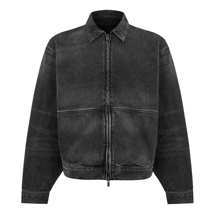 Essentials Enim Trucker Jacket In Black