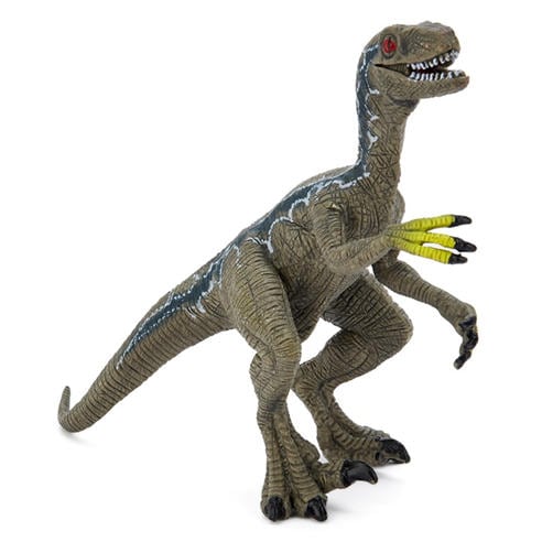 Zappi Co - Team Zappi Co Dino Figure - Velociraptor Blue / Grey
