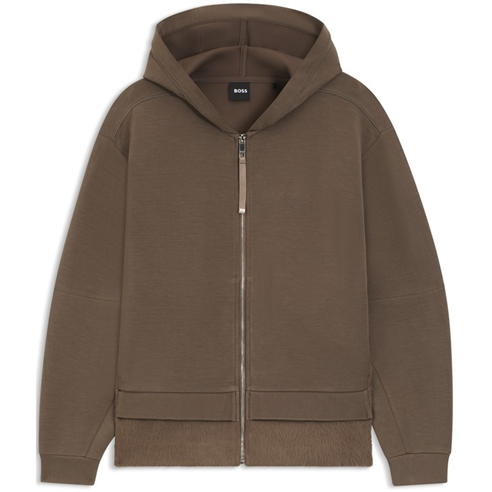 BOSS - Women's Edaree Full Zip Hooded Fleece Top for Warmth