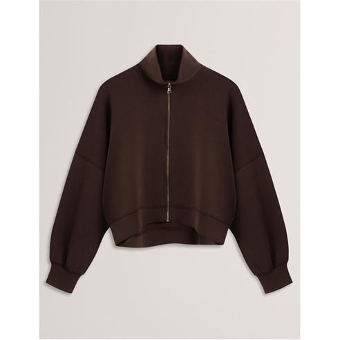 Ted Baker - Women's Funnelneck Full-Zip Fleece