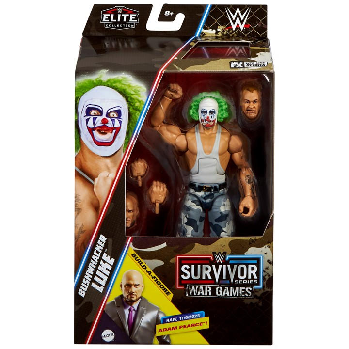 WWE Survivor Series Bushwacker Luke Action Figures - Multi