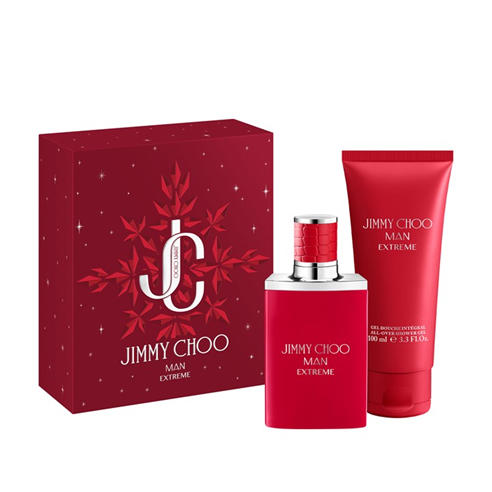 Jimmy Choo - Jimmy Choo Man Extreme Gift Set: Eau de Parfum 50ml + Shower Gel 100ml