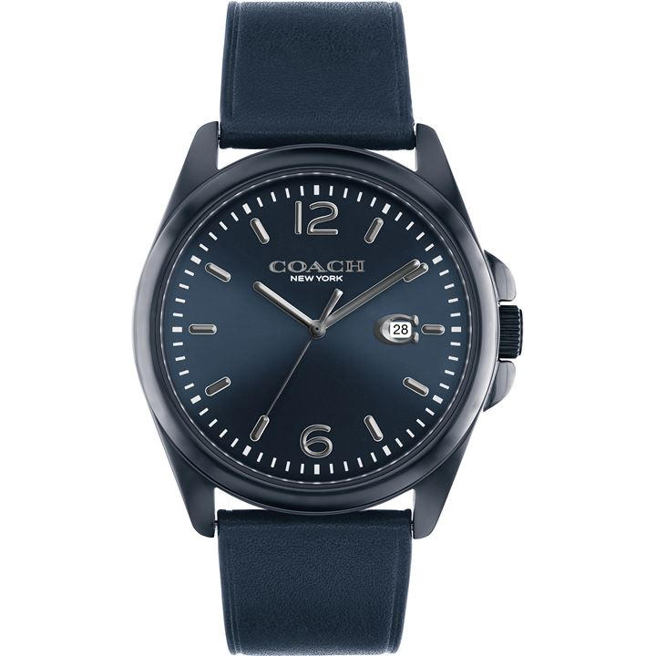 Coach Ladies Coach Watch Navy/Grey House of Fraser