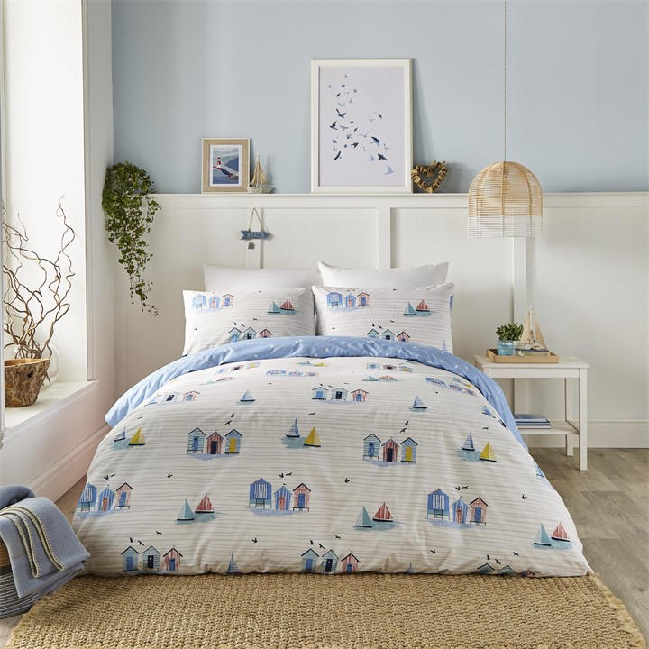 Fusion Unisex White Beach Hut King